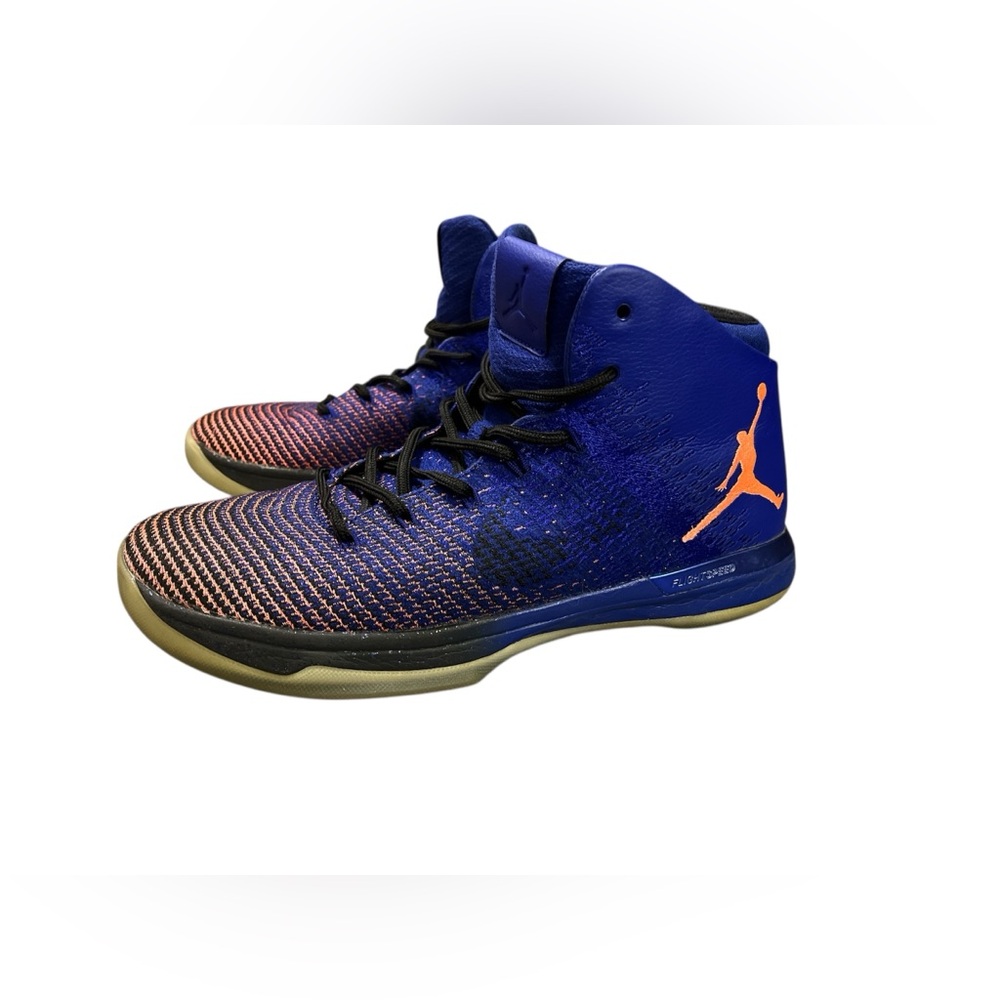 Air Jordan XXX1 supernova concord - bright mango-black size 10 basketball shoes